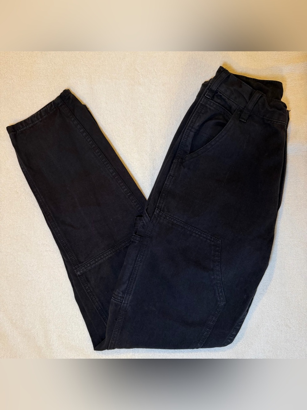 RARE John Galt Black Cargo/Painter Pants